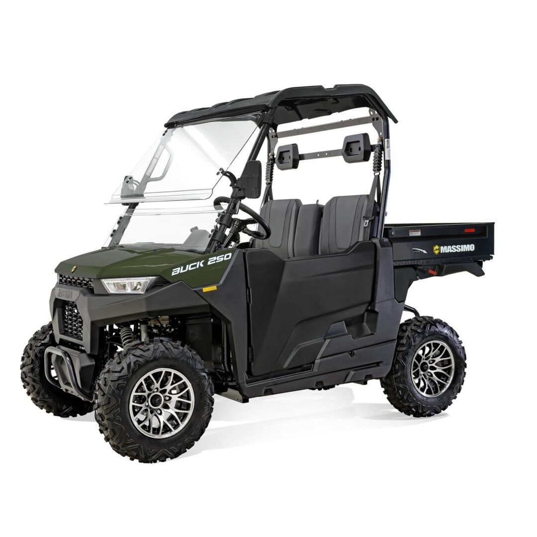 Massimo Buck 250cc EFI UTV, 4-Stroke Single Cylinder, Air-Cooled, Windshield & Doors