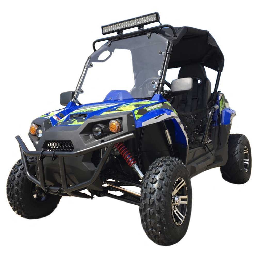 Trailmaster Challenger 200EX EFI UTV, Fully automatic with reverse, Aluminum wheels, Adjustable steering wheel - Image 3