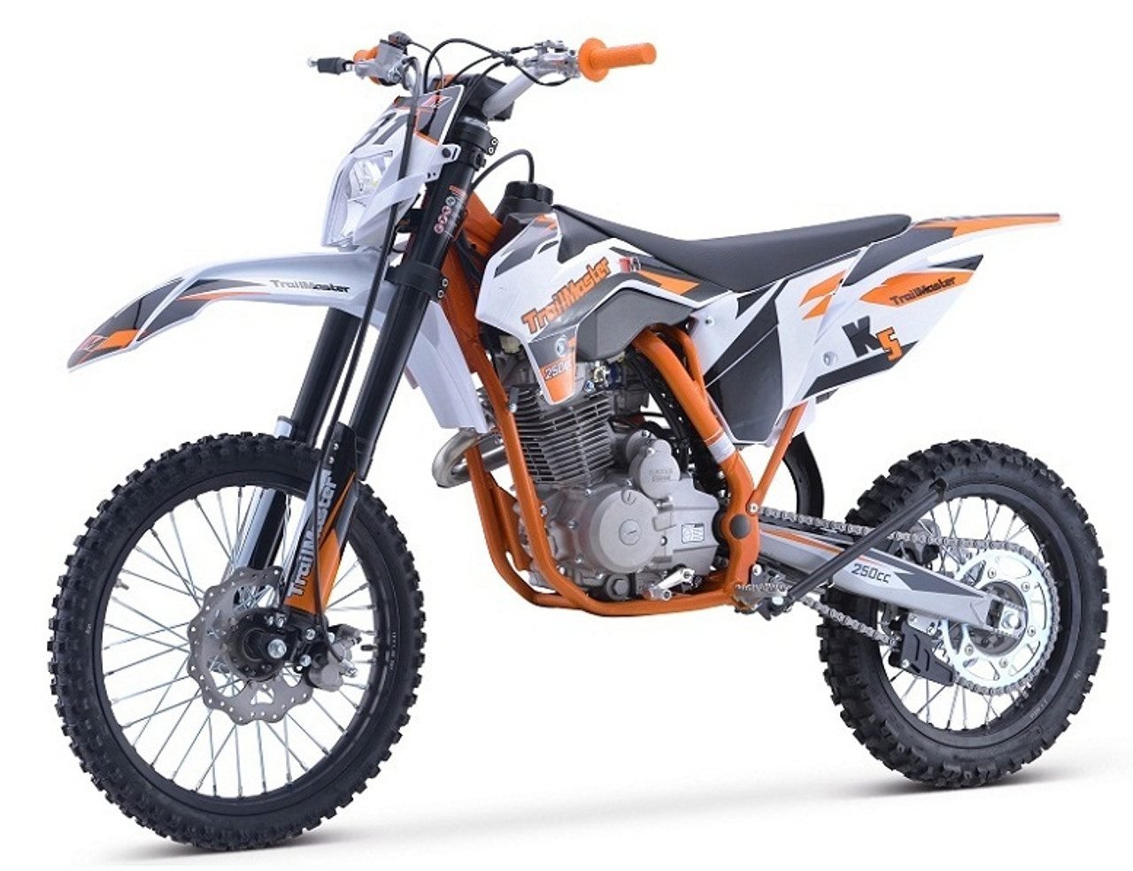 Trailmaster TM31 250cc Offroad Dirt Bike, 5 Gear Manual Clutch, LED Headlight - Image 2