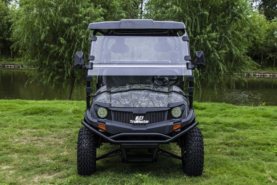 Trailmaster Taurus 80ED GV 6-Seater Golf Kart, 72V, Steering Wheel, Extended Roof - Image 10