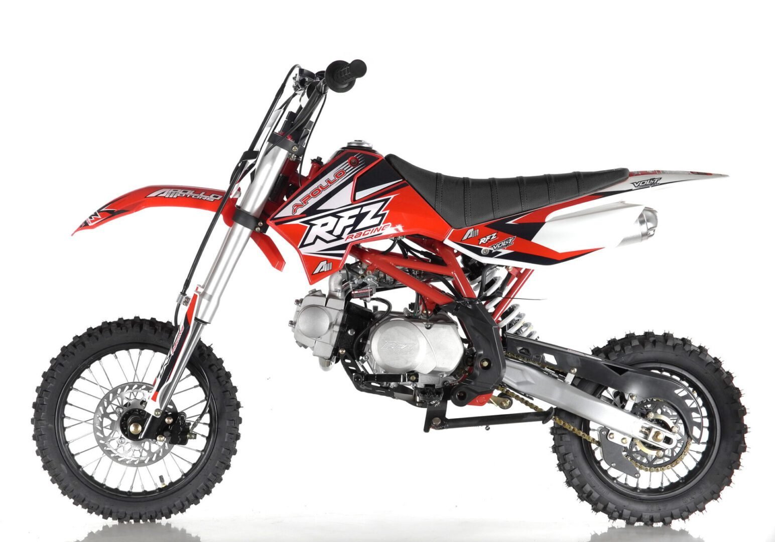 Apollo DB-X16 125cc Dirt Bike, Fully Automatic, 4-Stroke Single Cylinder, Kick Start - Image 10