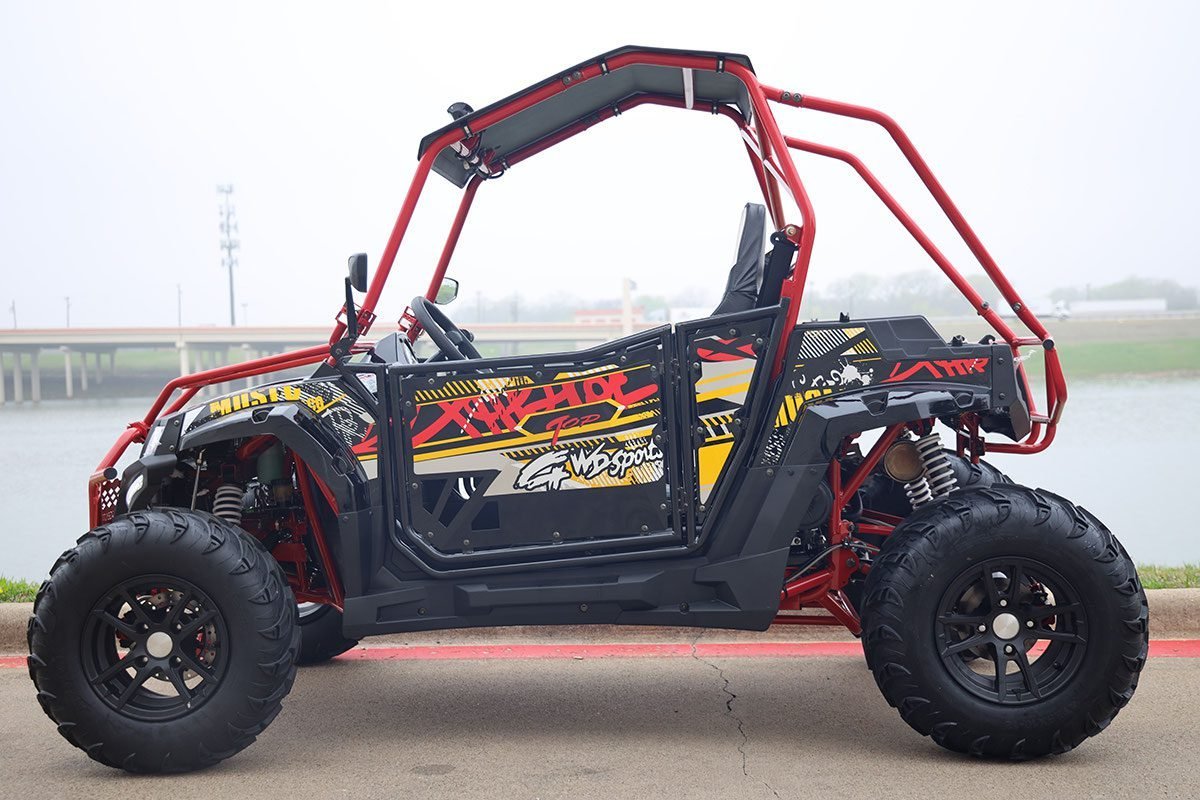 Vitacci Predator FX400 Powerful Off-Road UTV, 4-stroke,Single-Cylinder, Water-cooled With LED roof light - Image 10