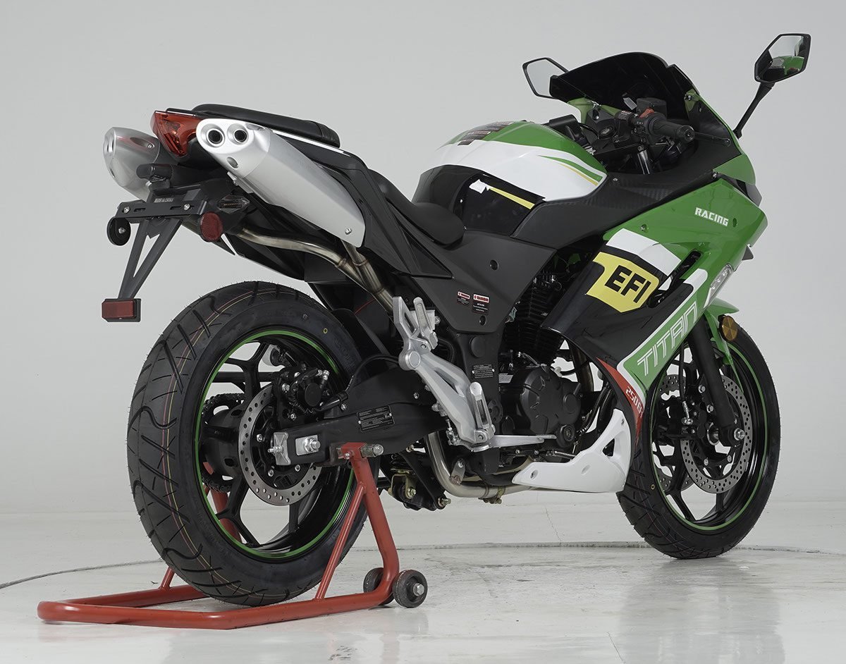 Vitacci Titan 250 EFI Motorcycle, 6-Speed Manual, Single Cylinder, Oil-Cooled with Balancer - Image 12