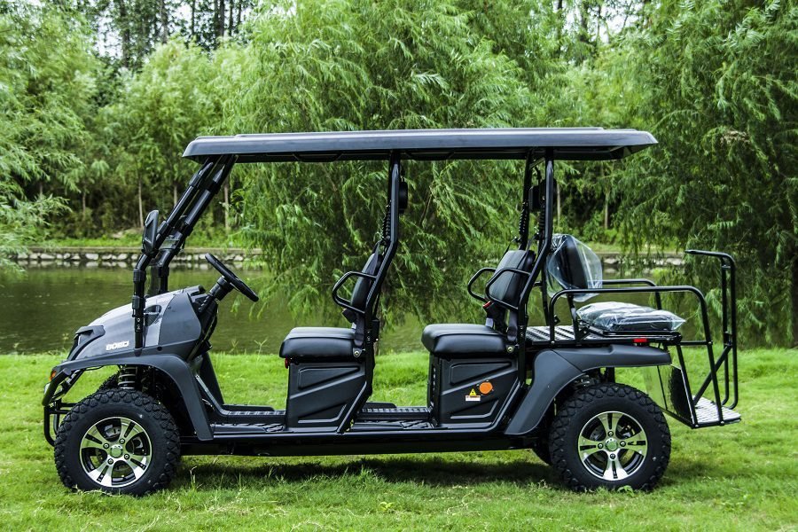 Trailmaster Taurus 80ED GV 6-Seater Golf Kart, 72V, Steering Wheel, Extended Roof - Image 13