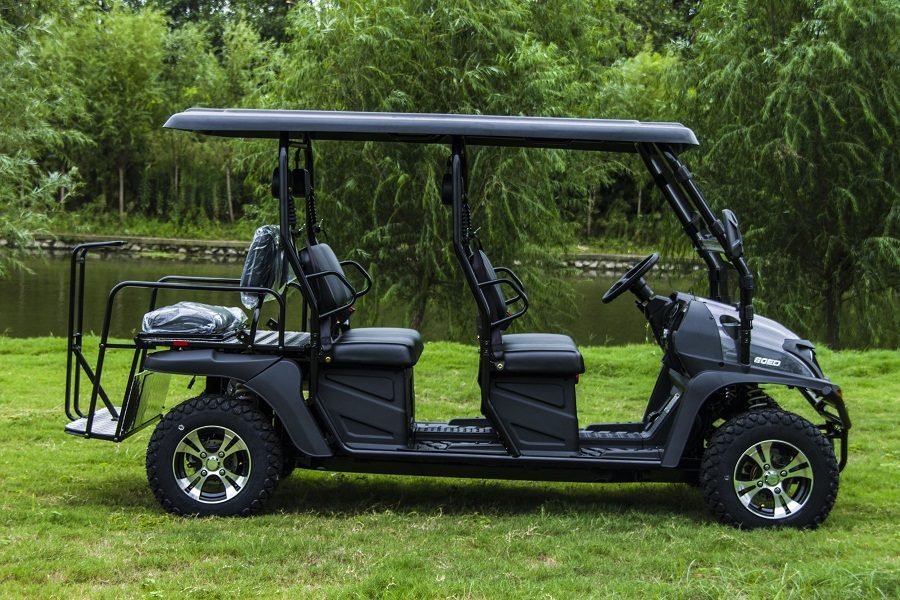 Trailmaster Taurus 80ED GV 6-Seater Golf Kart, 72V, Steering Wheel, Extended Roof - Image 14
