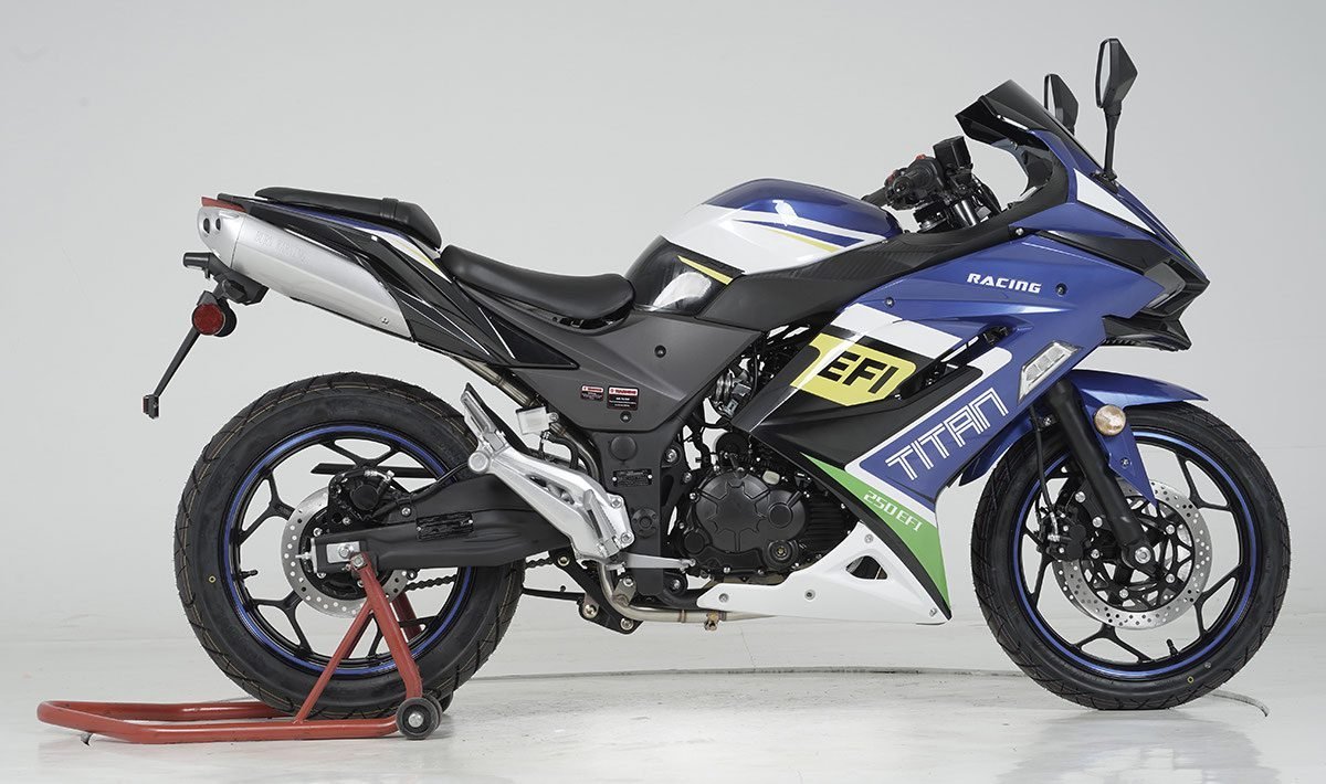 Vitacci Titan 250 EFI Motorcycle, 6-Speed Manual, Single Cylinder, Oil-Cooled with Balancer - Image 15