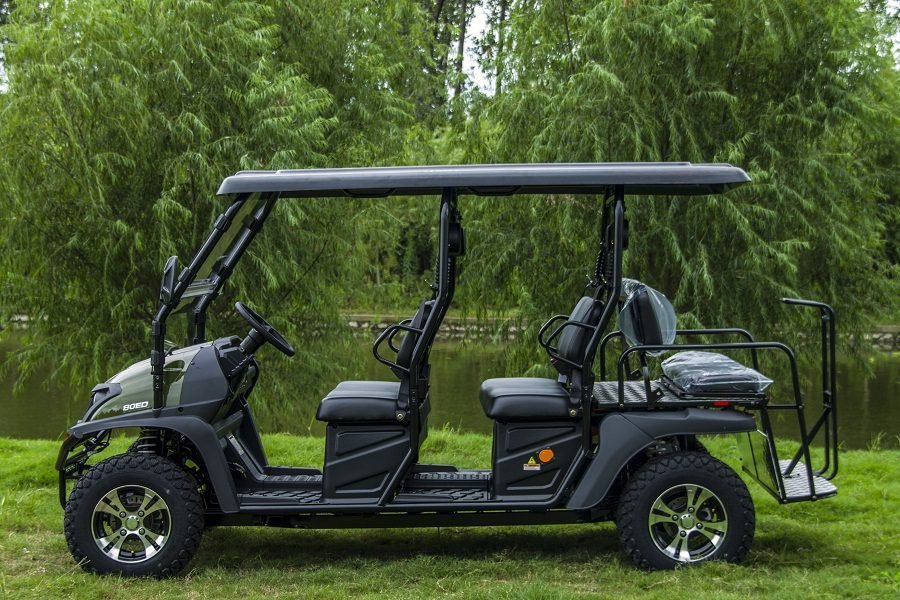 Trailmaster Taurus 80ED GV 6-Seater Golf Kart, 72V, Steering Wheel, Extended Roof - Image 18