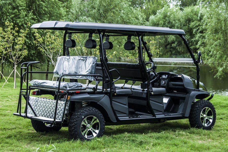 Trailmaster Taurus 80ED GV 6-Seater Golf Kart, 72V, Steering Wheel, Extended Roof - Image 19