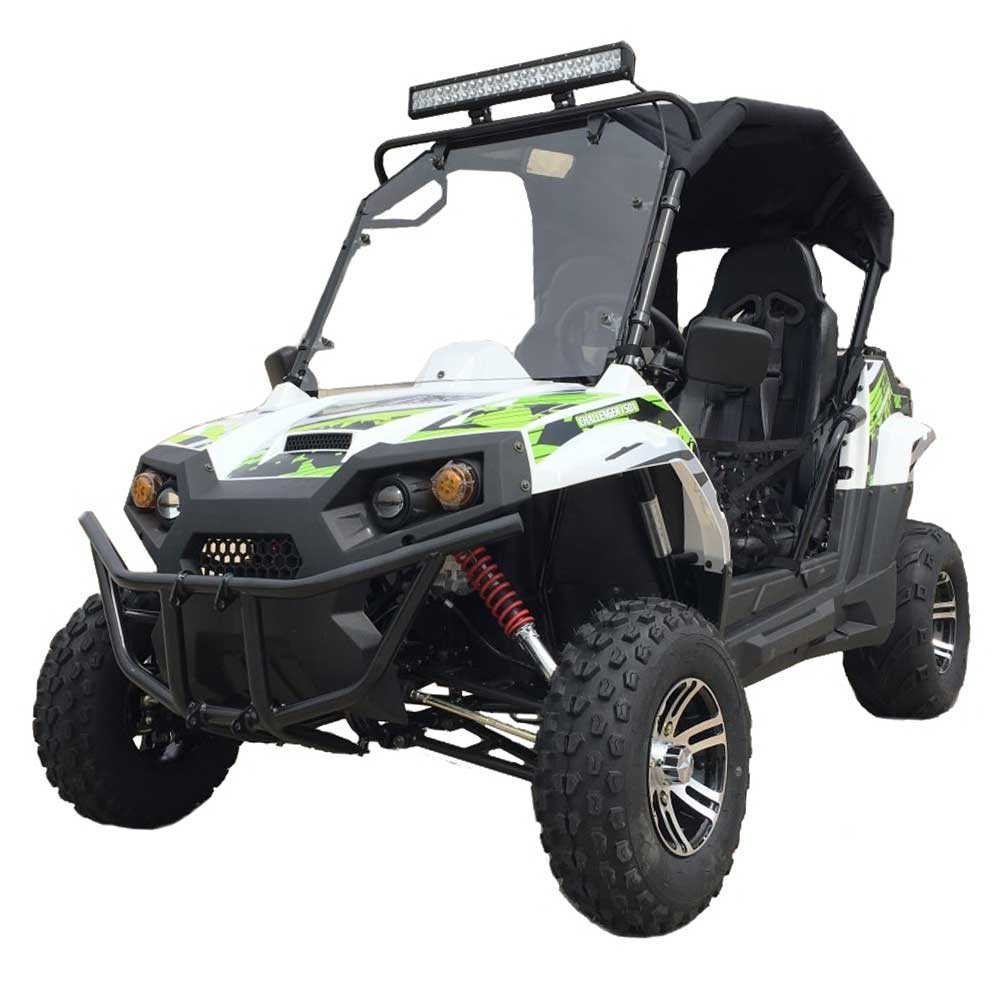 Trailmaster Challenger 200EX EFI UTV, Fully automatic with reverse, Aluminum wheels, Adjustable steering wheel - Image 4