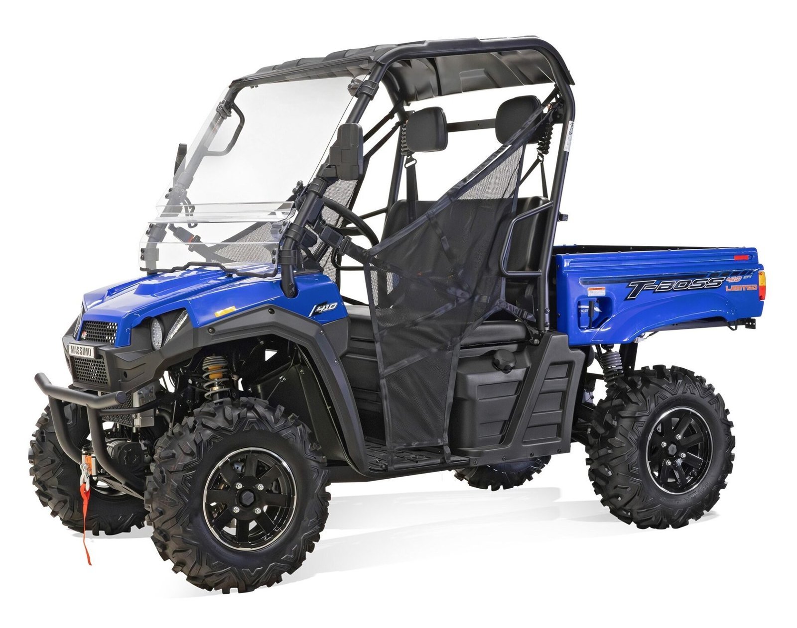 Massimo T-BOSS 410 EFI UTV, 4-Stroke Single Cylinder, Liquid-Cooled SOHC Engine with Dump Bed - Image 2