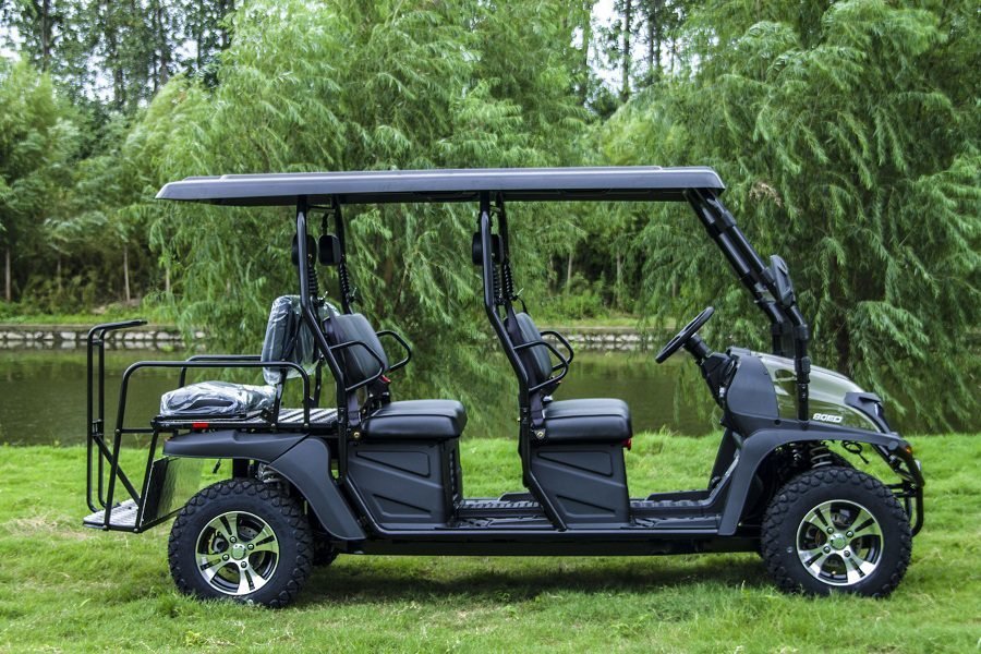 Trailmaster Taurus 80ED GV 6-Seater Golf Kart, 72V, Steering Wheel, Extended Roof - Image 20