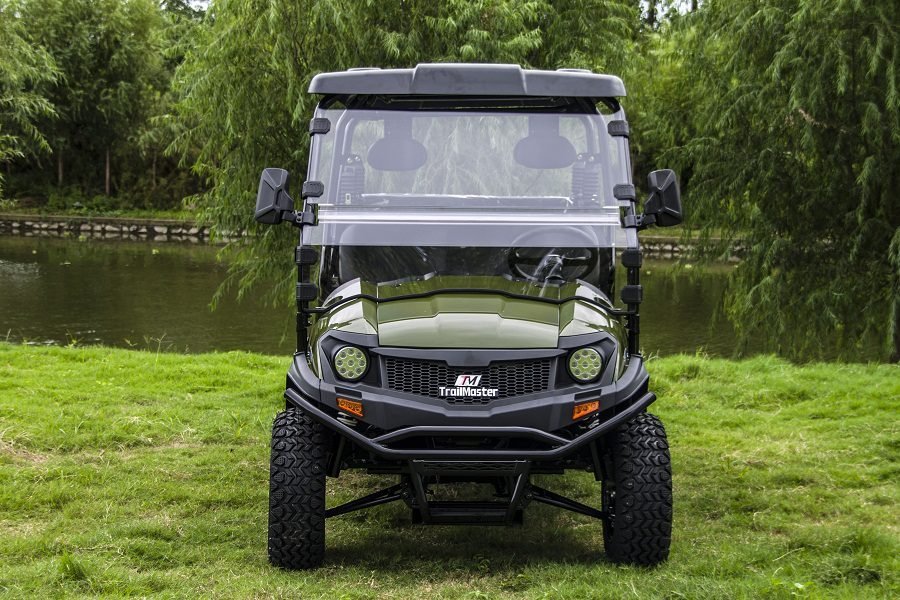 Trailmaster Taurus 80ED GV 6-Seater Golf Kart, 72V, Steering Wheel, Extended Roof - Image 21