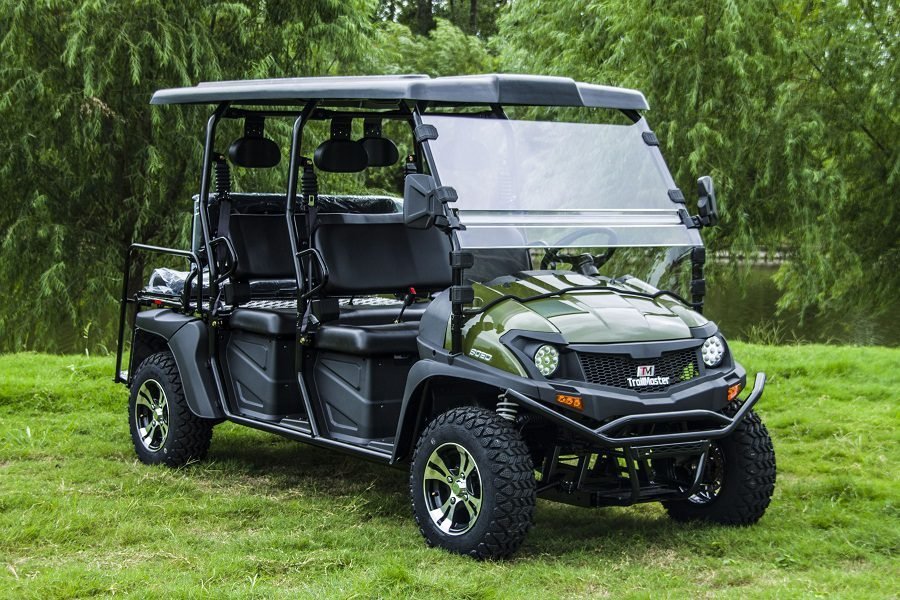 Trailmaster Taurus 80ED GV 6-Seater Golf Kart, 72V, Steering Wheel, Extended Roof - Image 22
