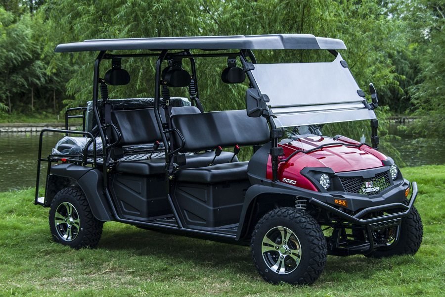 Trailmaster Taurus 80ED GV 6-Seater Golf Kart, 72V, Steering Wheel, Extended Roof - Image 29
