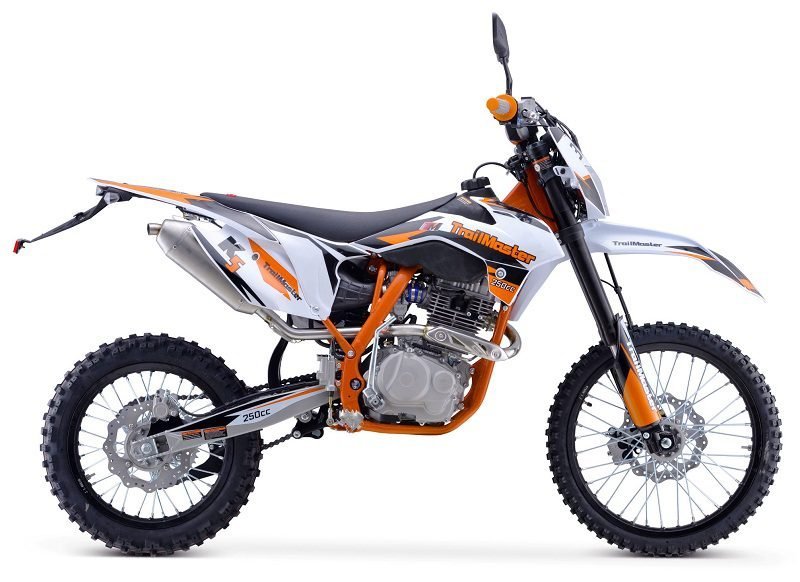 Trailmaster TM31X 250 Dirt Bike, 5 Speed Manual, Side View Mirrors, LED Headlight, Electric and kick start - Image 3