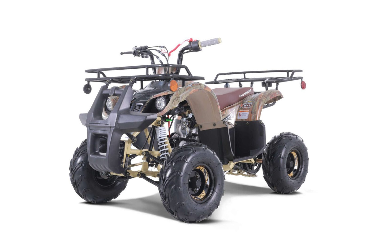 Tao Motor New 2022 D125 ATV, 107cc Engine, Fully Automatic Transmission & Reverse, Air-Cooled 4-Stroke - Image 3
