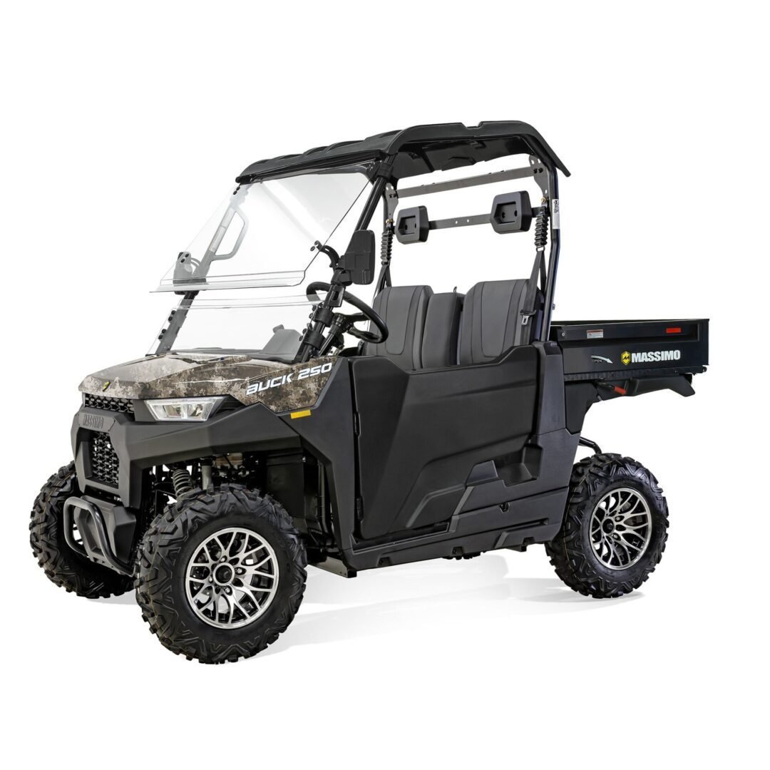Massimo Buck 250cc EFI UTV, 4-Stroke Single Cylinder, Air-Cooled, Windshield & Doors - Image 3