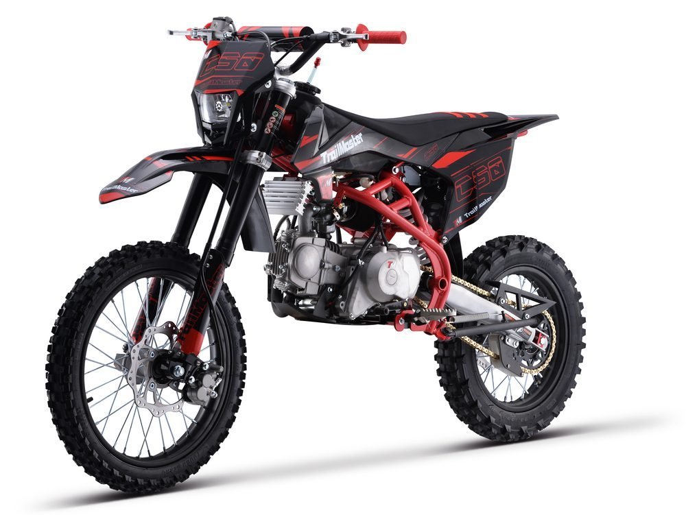 Trailmaster TM C50 150Cc Off-Road Dirt bike, 33.5 Inch seat Height, 4 gear manual clutch, LED Headlight