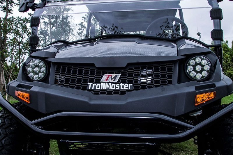 Trailmaster Taurus 80ED GV 6-Seater Golf Kart, 72V, Steering Wheel, Extended Roof - Image 34