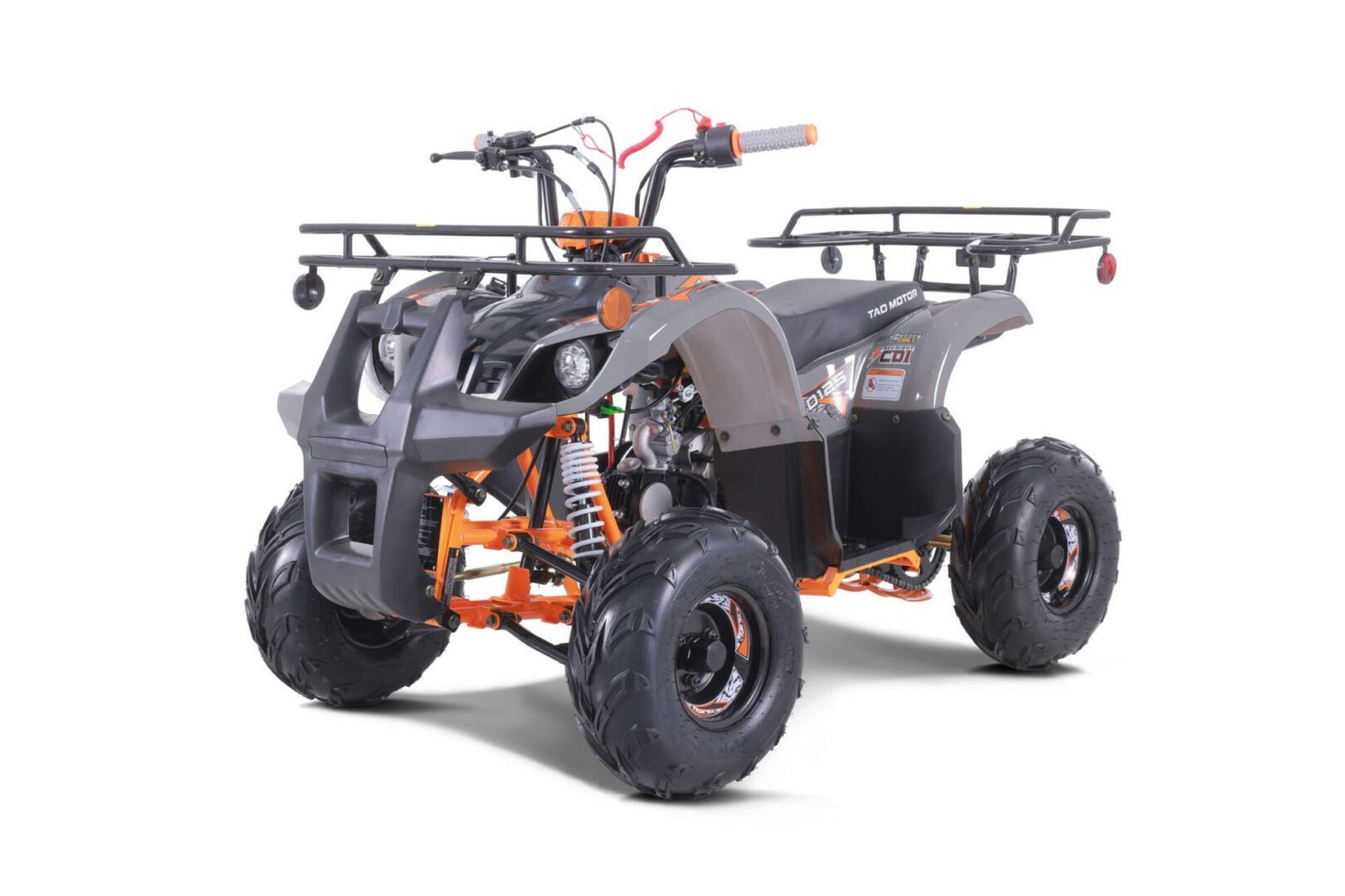 Tao Motor New 2022 D125 ATV, 107cc Engine, Fully Automatic Transmission & Reverse, Air-Cooled 4-Stroke - Image 4