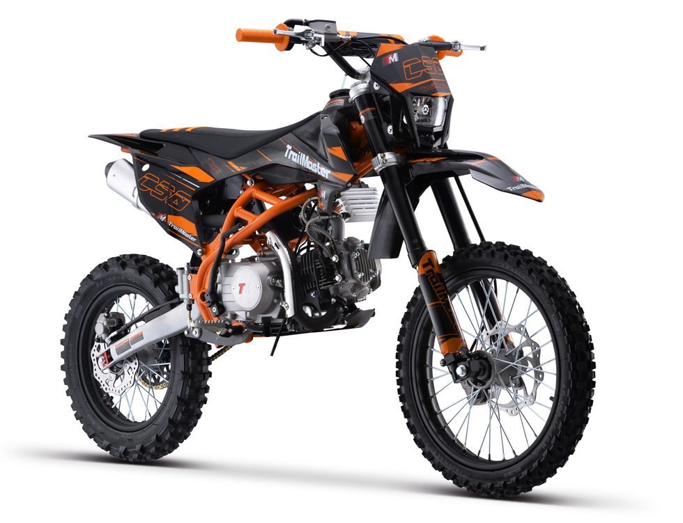 Trailmaster TM C50 150Cc Off-Road Dirt bike, 33.5 Inch seat Height, 4 gear manual clutch, LED Headlight - Image 4