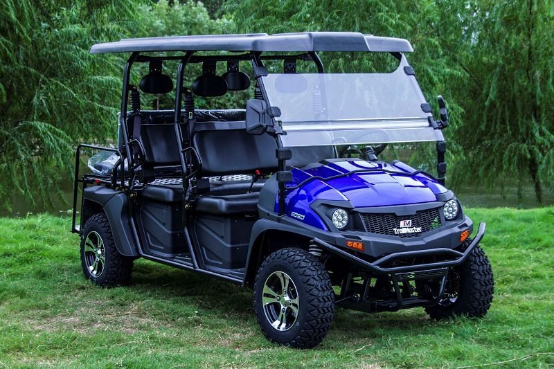 Trailmaster Taurus 80ED GV 6-Seater Golf Kart, 72V, Steering Wheel, Extended Roof - Image 5
