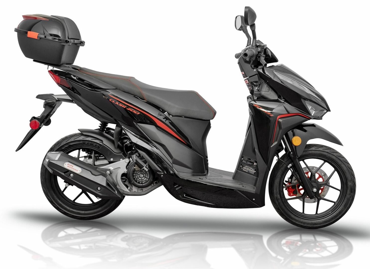 Vitacci Clash 200 EFI Scooter, Digital Speedometer, LED Lighting, Premium Alloy Wheels - Image 5