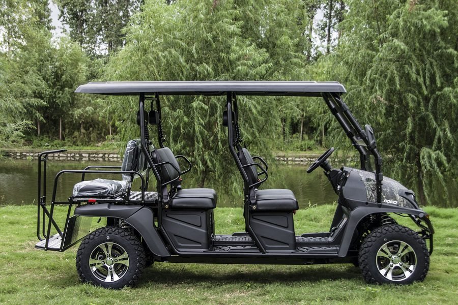 Trailmaster Taurus 80ED GV 6-Seater Golf Kart, 72V, Steering Wheel, Extended Roof - Image 6