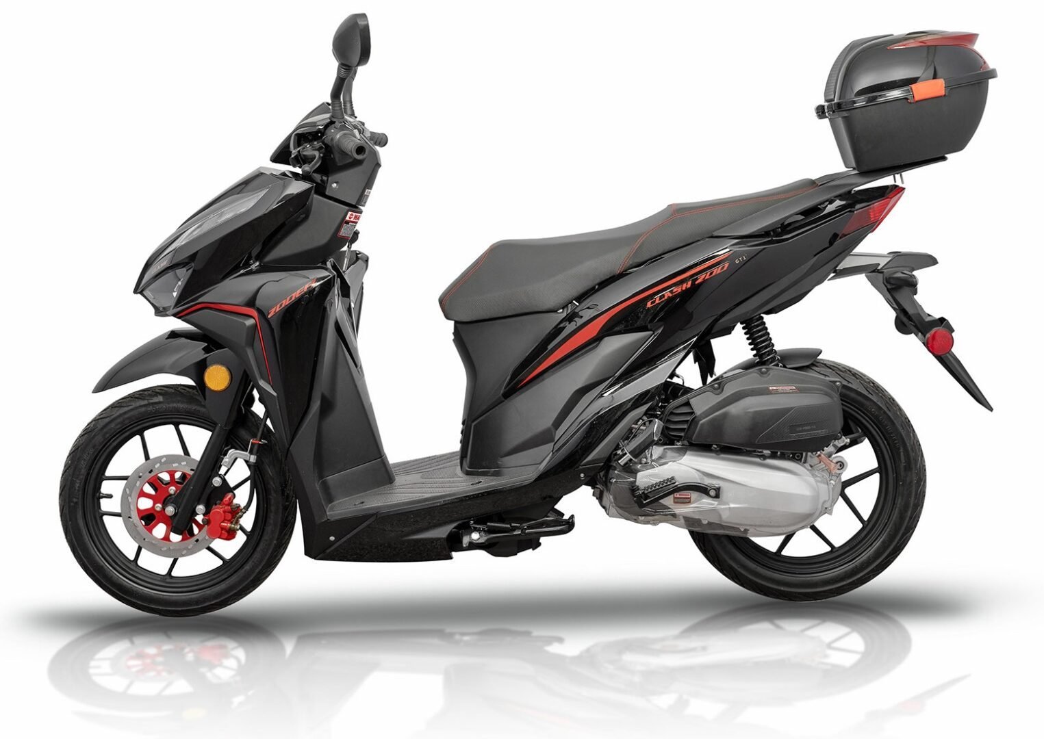 Vitacci Clash 200 EFI Scooter, Digital Speedometer, LED Lighting, Premium Alloy Wheels - Image 6