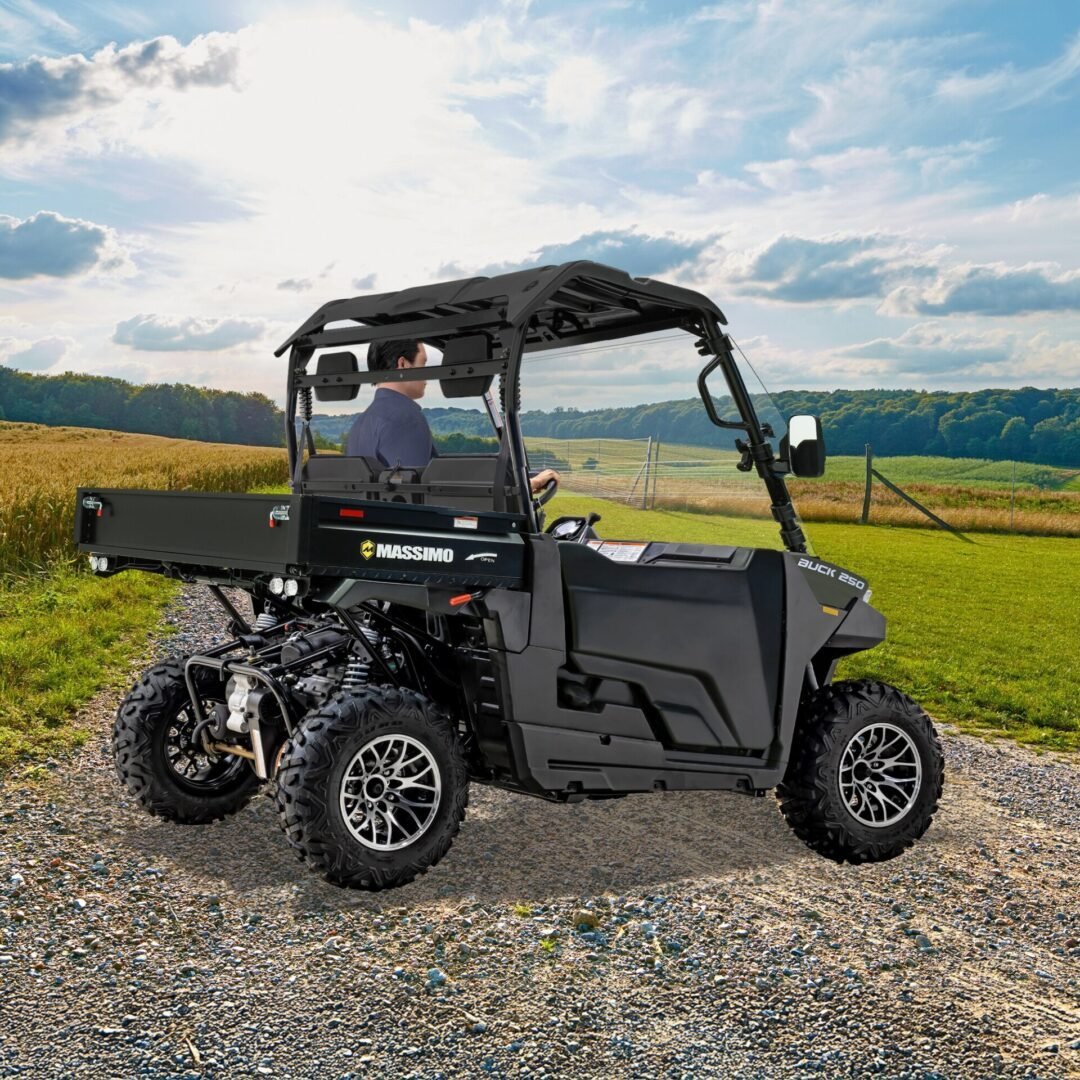 Massimo Buck 250cc EFI UTV, 4-Stroke Single Cylinder, Air-Cooled, Windshield & Doors - Image 16