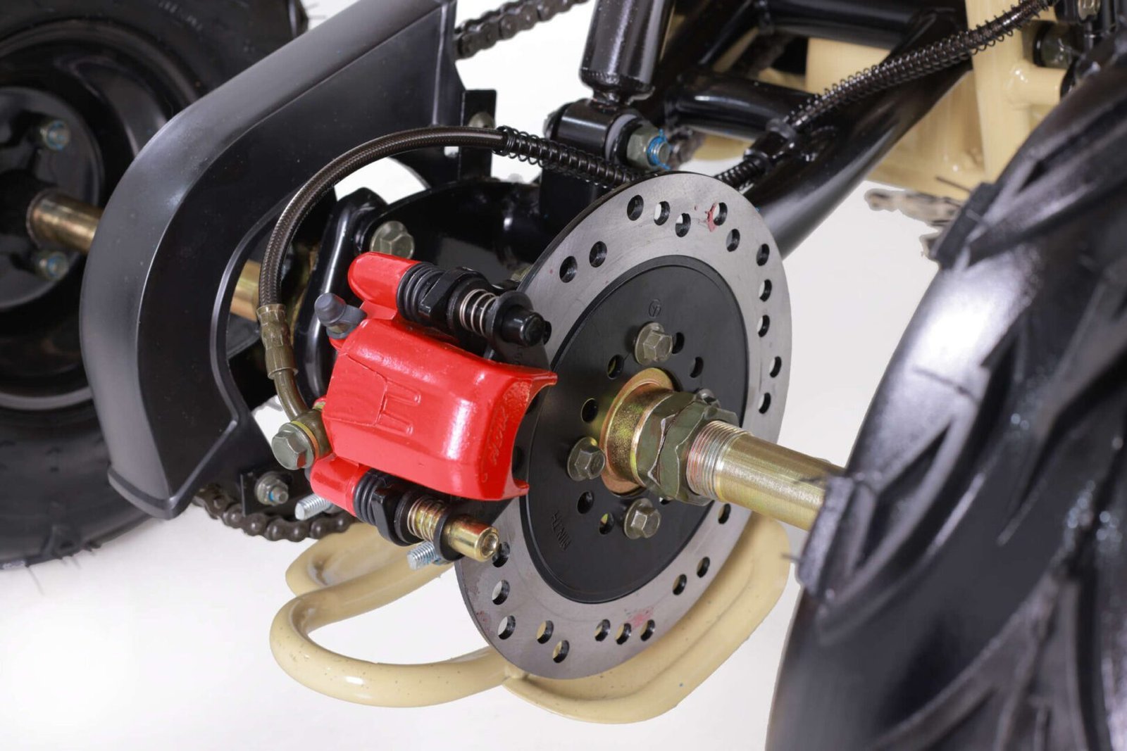 Tao Motor New 2022 D125 ATV, 107cc Engine, Fully Automatic Transmission & Reverse, Air-Cooled 4-Stroke - Image 6