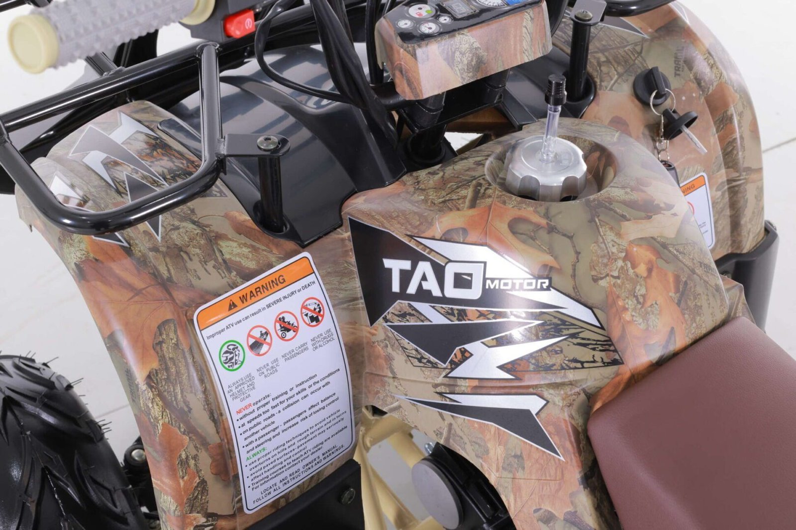 Tao Motor New 2022 D125 ATV, 107cc Engine, Fully Automatic Transmission & Reverse, Air-Cooled 4-Stroke - Image 8