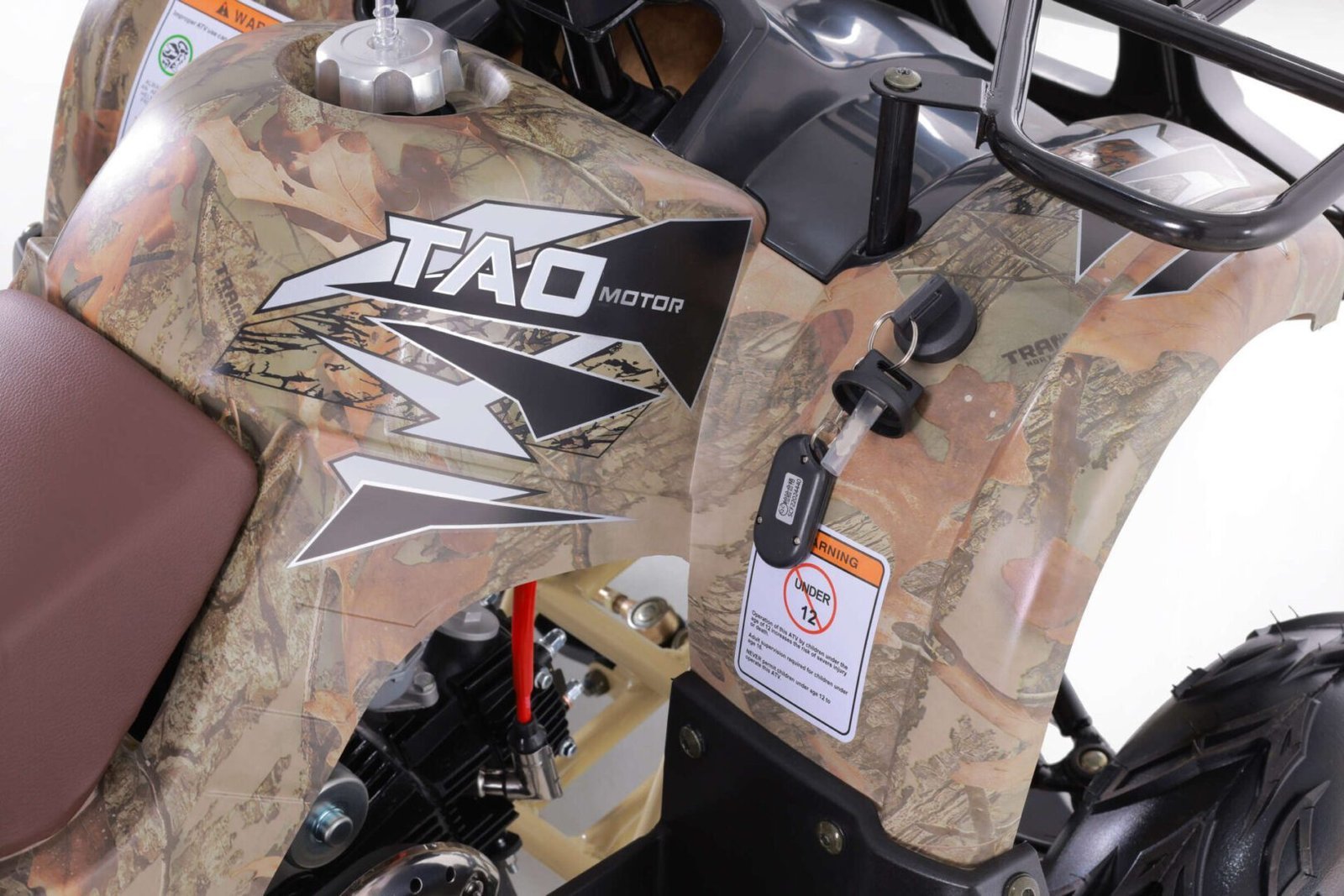 Tao Motor New 2022 D125 ATV, 107cc Engine, Fully Automatic Transmission & Reverse, Air-Cooled 4-Stroke - Image 9