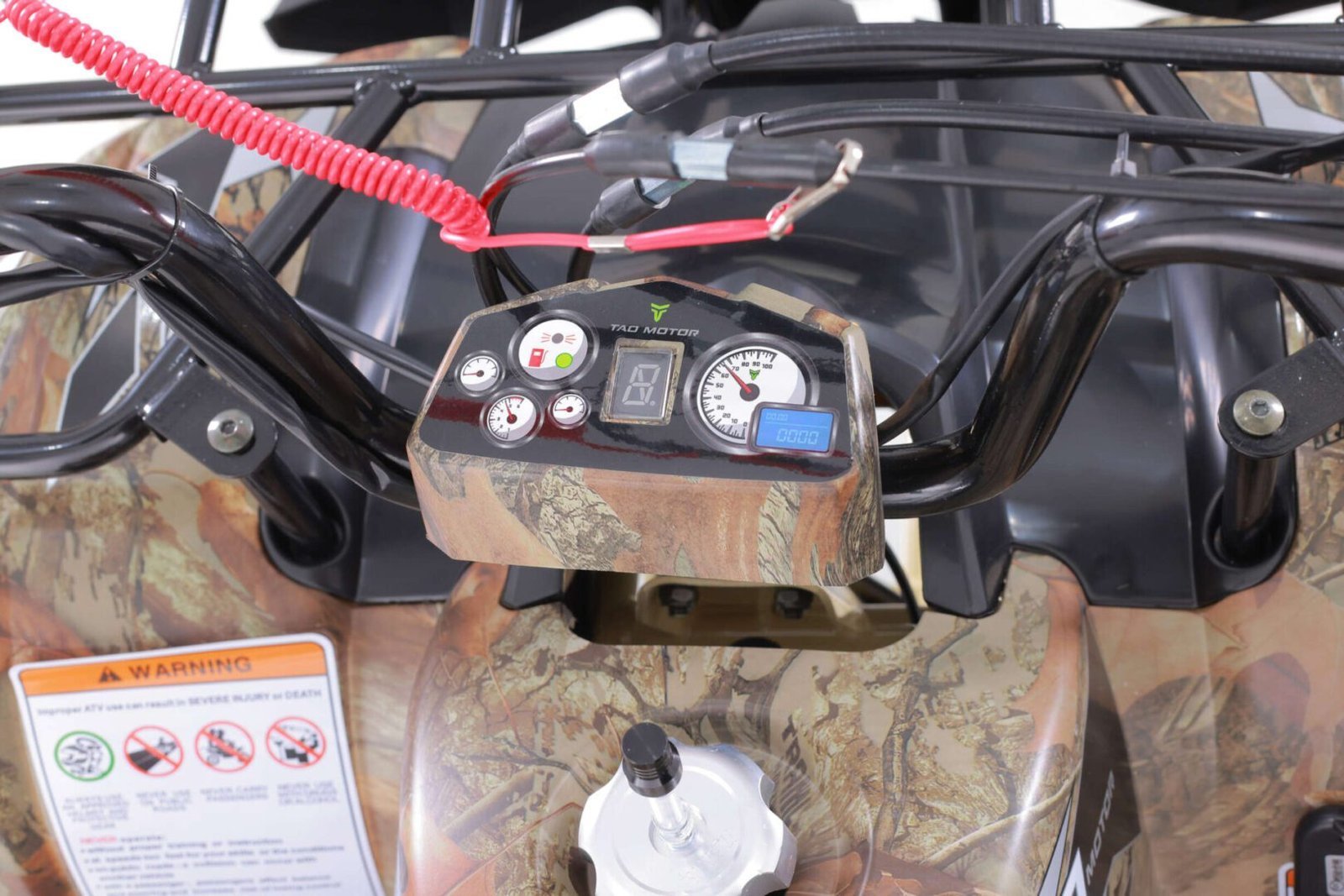 Tao Motor New 2022 D125 ATV, 107cc Engine, Fully Automatic Transmission & Reverse, Air-Cooled 4-Stroke - Image 13