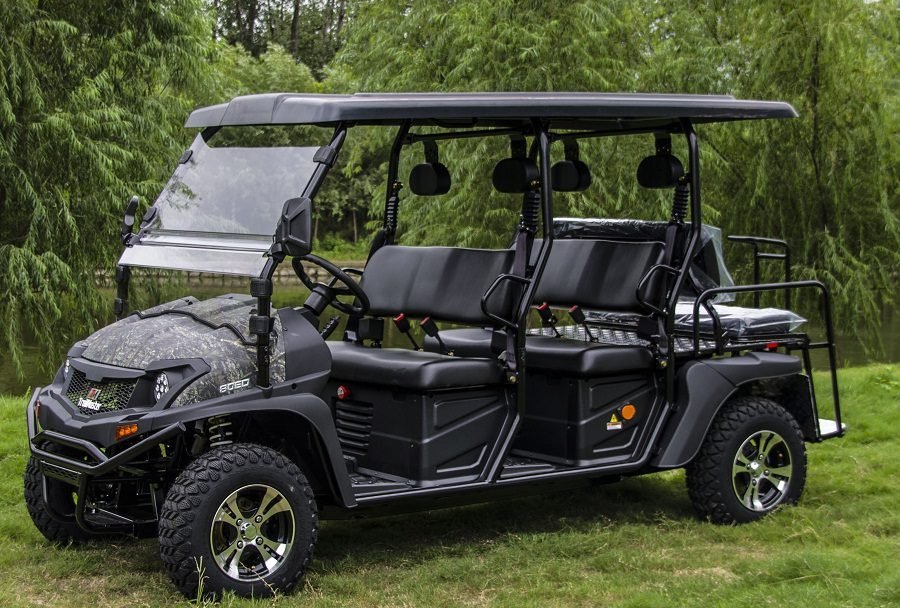 Trailmaster Taurus 80ED GV 6-Seater Golf Kart, 72V, Steering Wheel, Extended Roof - Image 9