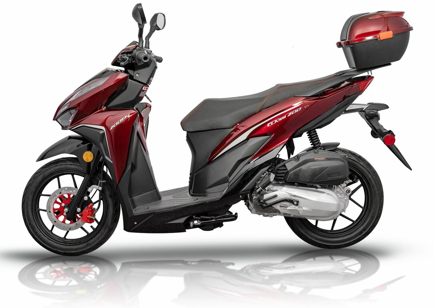 Vitacci Clash 200 EFI Scooter, Digital Speedometer, LED Lighting, Premium Alloy Wheels - Image 9