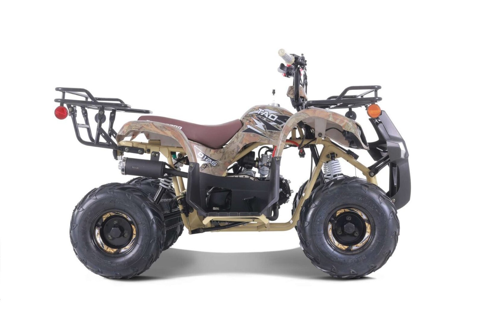 Tao Motor New 2022 D125 ATV, 107cc Engine, Fully Automatic Transmission & Reverse, Air-Cooled 4-Stroke - Image 26
