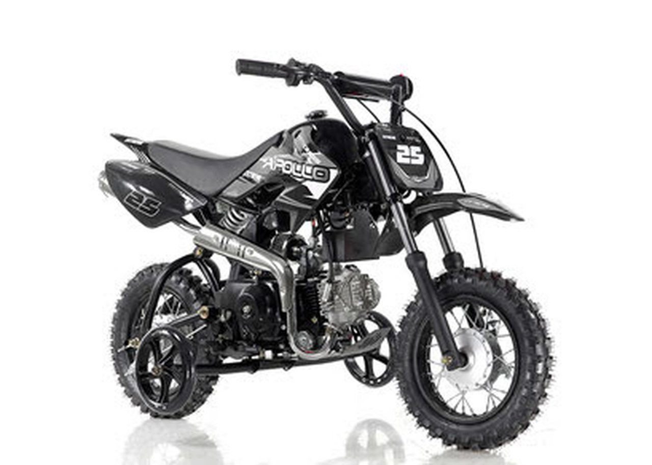 Apollo DB-25 70cc Automatic DIRT BIKE, 4 Stroke Air Cooled, Single Cylinder