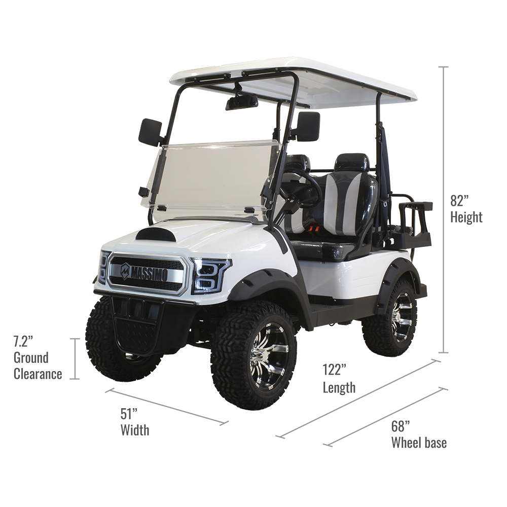 Massimo GMF2X 48V Electric Golf Kart - Image 9
