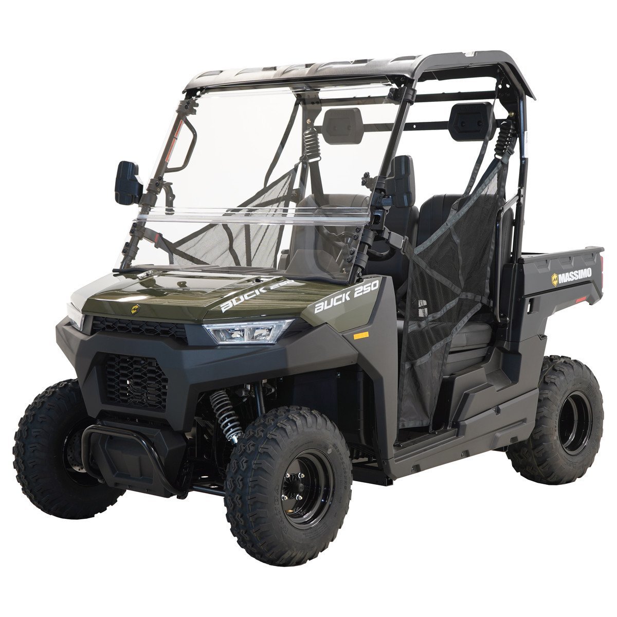 Massimo Buck 250cc EFI UTV, 4-Stroke Single Cylinder, Air-Cooled, Windshield & Doors - Image 8