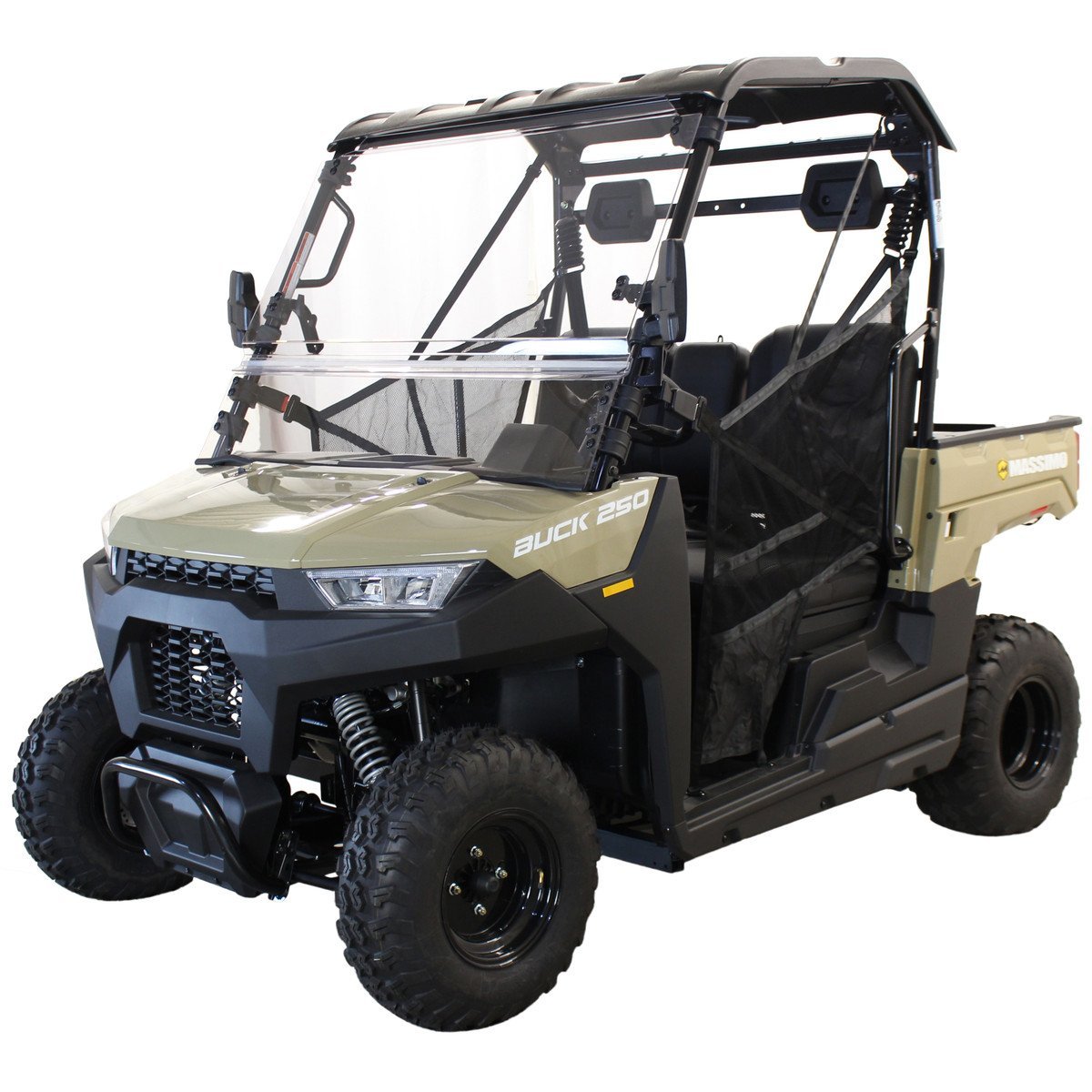Massimo Buck 250cc EFI UTV, 4-Stroke Single Cylinder, Air-Cooled, Windshield & Doors - Image 7