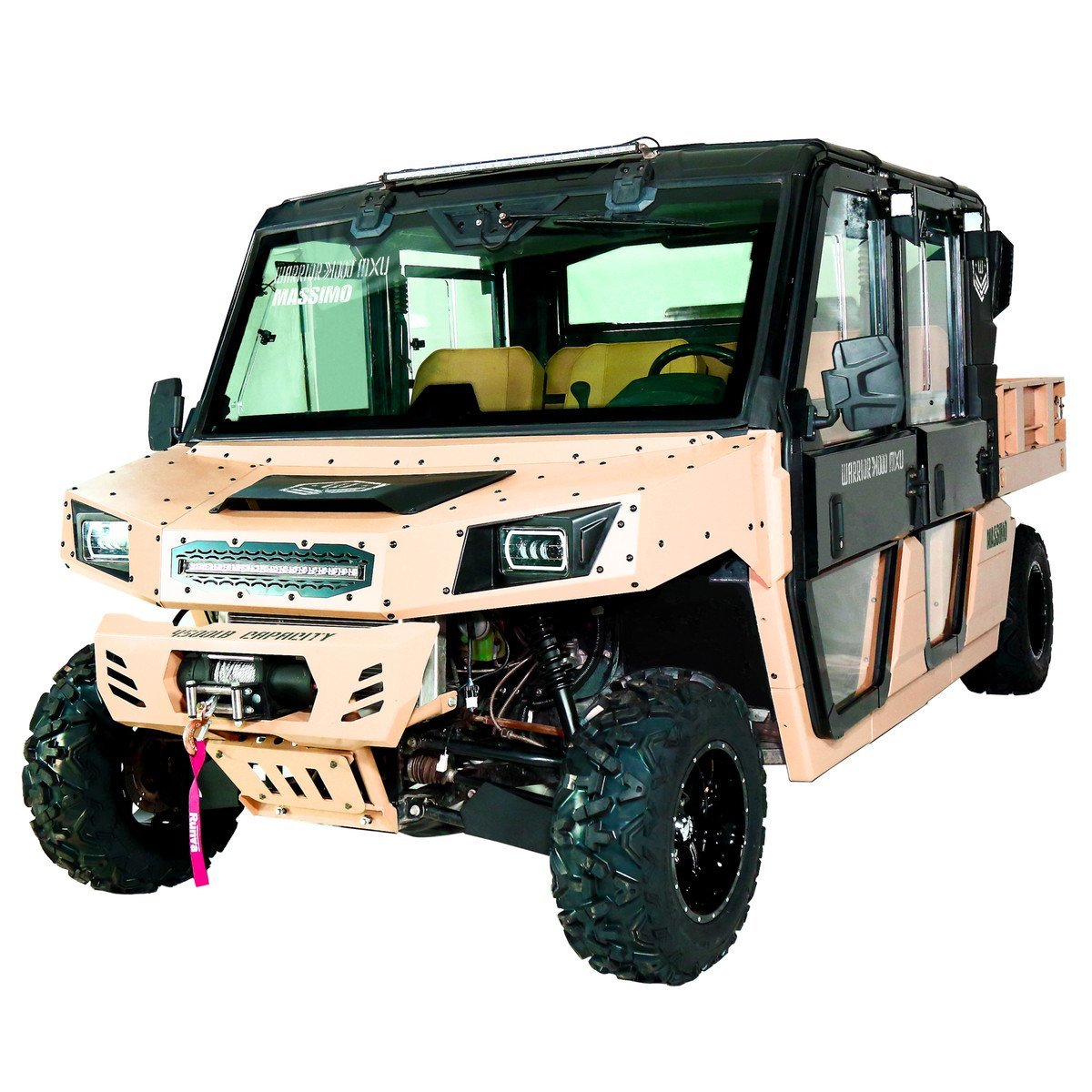 Massimo Warrior 1000 MXU-6 HVAC LSV UTV, Electronic Fuel Injection, V-Twin 4-Stroke, Liquid-Cooled Engine - Image 2