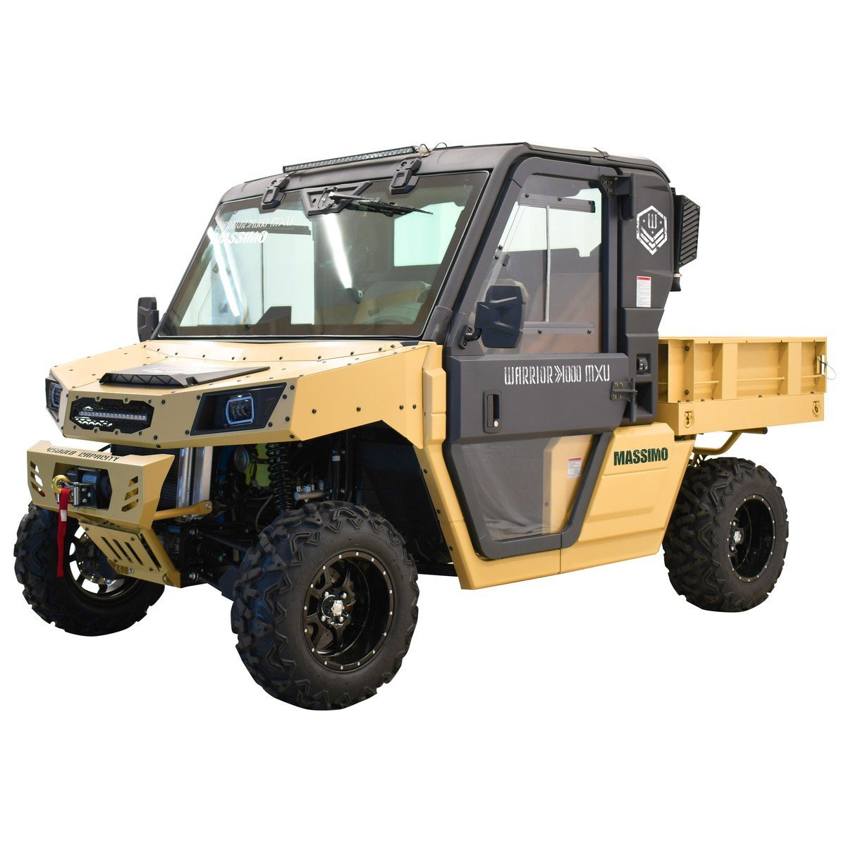 Massimo Warrior 1000 MXU HVAC LSV UTV, Electronic Fuel Injection, 4-Stroke, 2-Cylinder, Liquid-Cooled