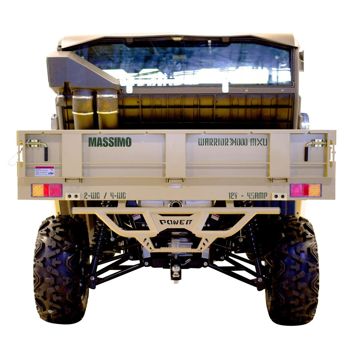 Massimo Warrior 1000 MXU HVAC LSV UTV, Electronic Fuel Injection, 4-Stroke, 2-Cylinder, Liquid-Cooled - Image 4