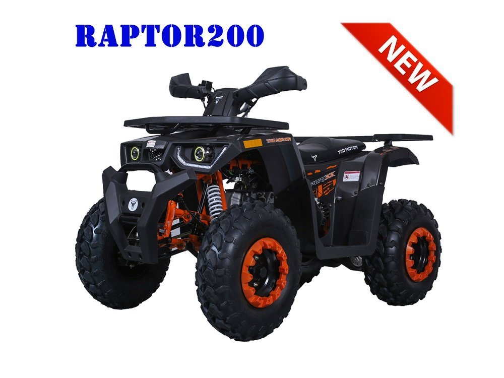 Raptor 200cc Automatic ATV