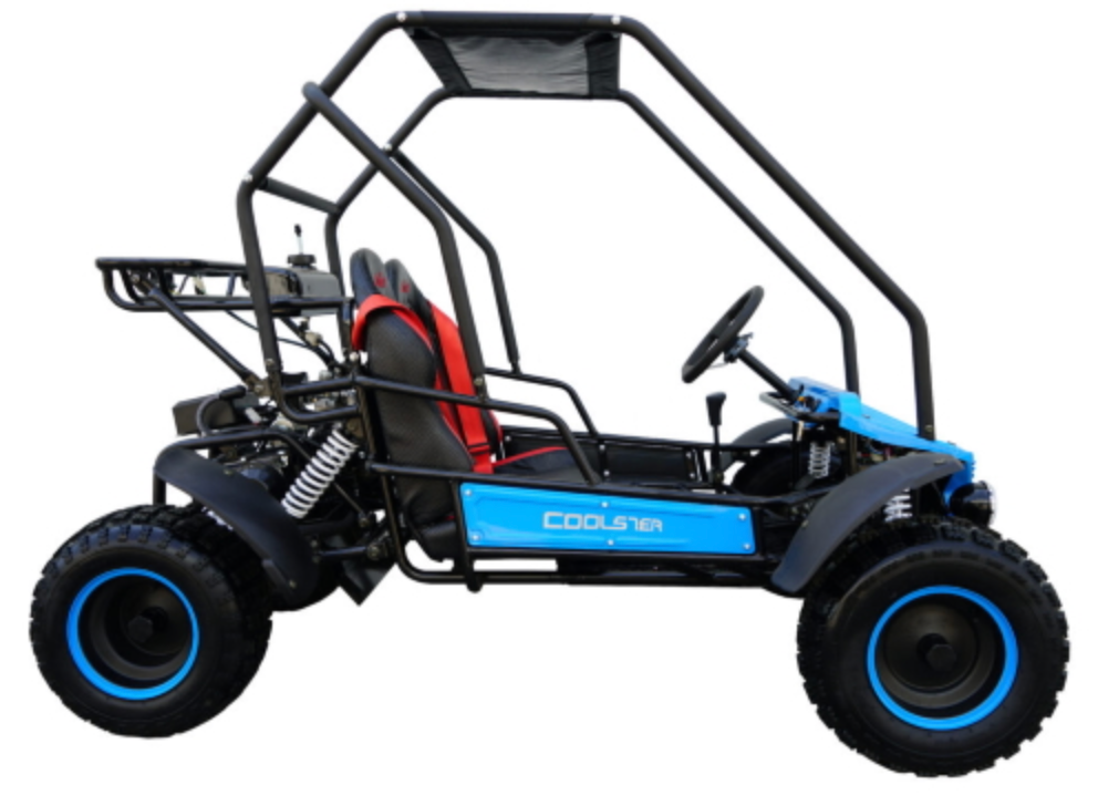 Coolster GK-6125B 125CC Fully Automatic Go Kart, Single cylinder, 4-stroke, air-cooled - Image 3
