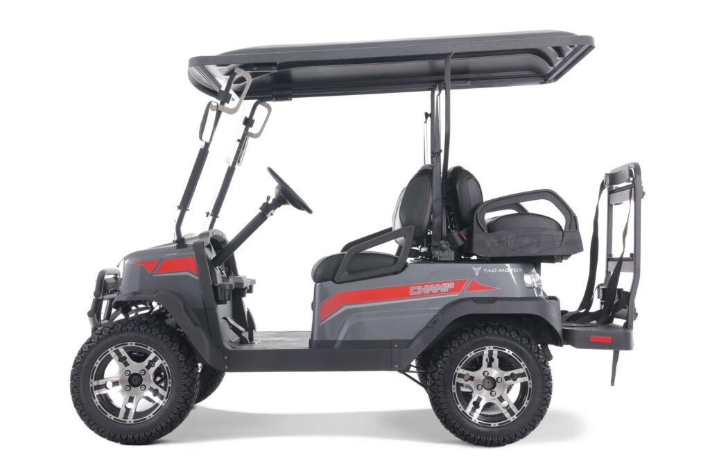 Tao Motor Champ Electric Golf Cart, Large Colorful TFT Display, 48V AC 5KW KDS Motor - Image 2