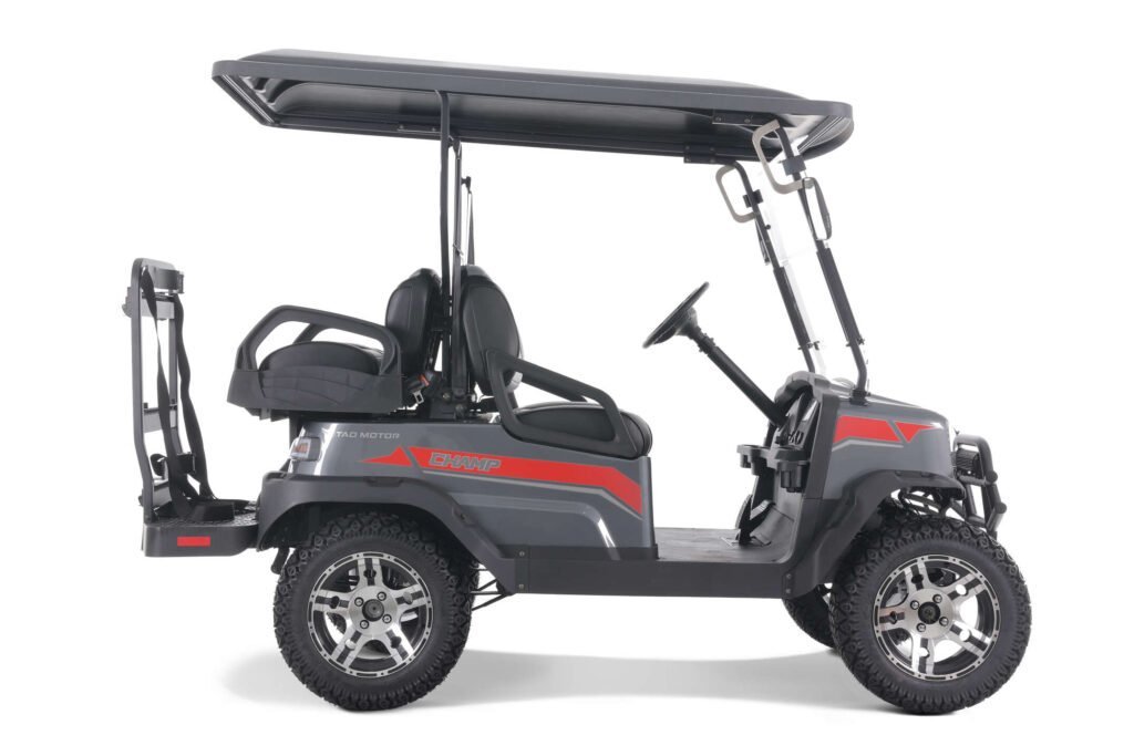 Tao Motor Champ Electric Golf Cart, Large Colorful TFT Display, 48V AC 5KW KDS Motor - Image 3