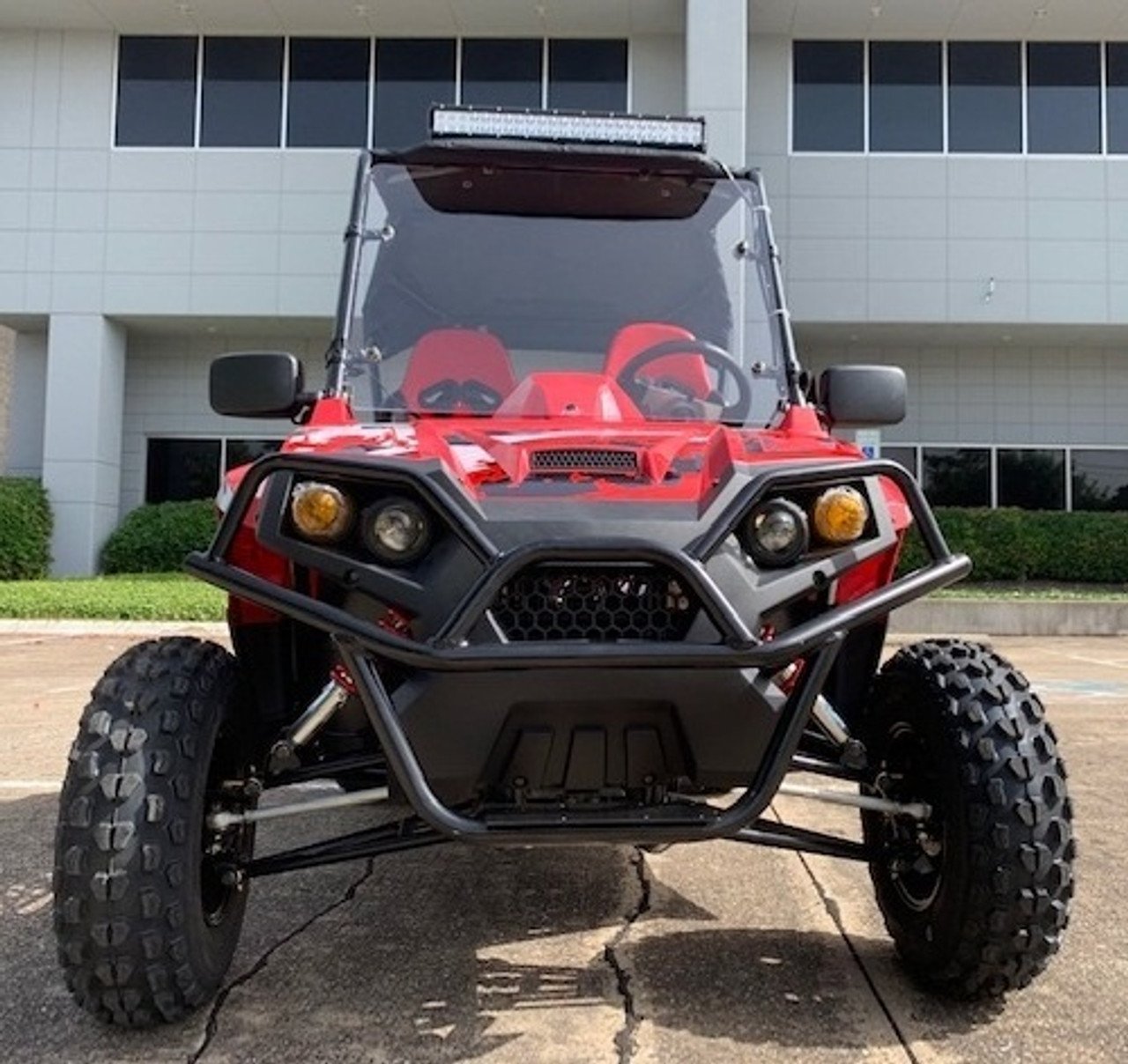 Trailmaster Challenger 200EX EFI UTV, Fully automatic with reverse, Aluminum wheels, Adjustable steering wheel - Image 6