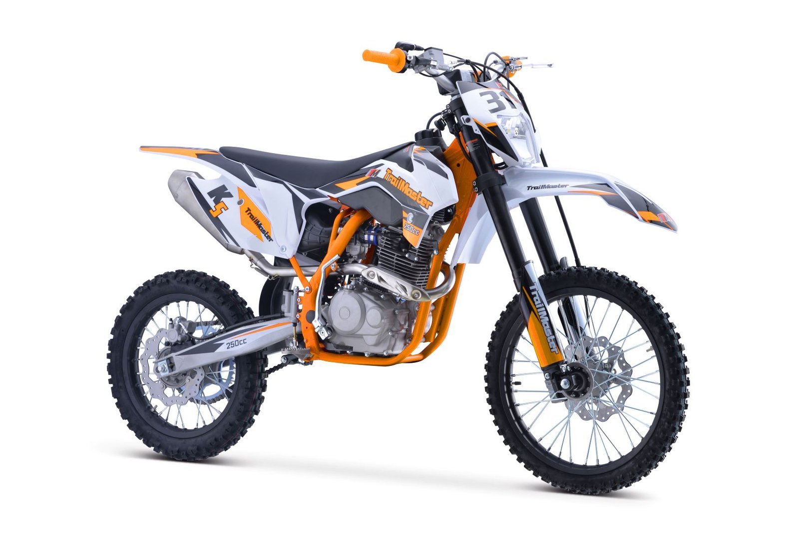 Trailmaster TM31 250cc Offroad Dirt Bike, 5 Gear Manual Clutch, LED Headlight - Image 9